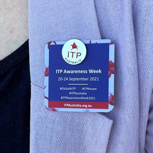 2021 Awareness Week - Pin Card Purple